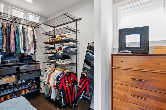 1331 Iverson St NE Unit A, Atlanta, GA 30307 - walk in closet with wood finished floors