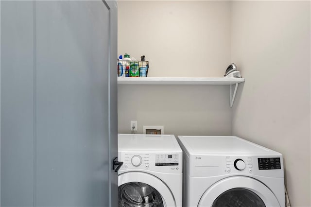1331 Iverson St NE Unit A, Atlanta, GA 30307 - laundry area with washer and clothes dryer