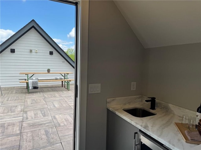 1331 Iverson St NE Unit A, Atlanta, GA 30307 - laundry room with wet bar and wine cooler