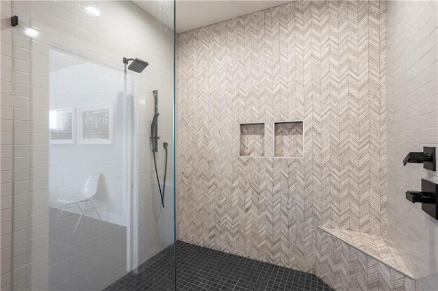 1331 Iverson St NE Unit A, Atlanta, GA 30307 - bathroom featuring tiled shower