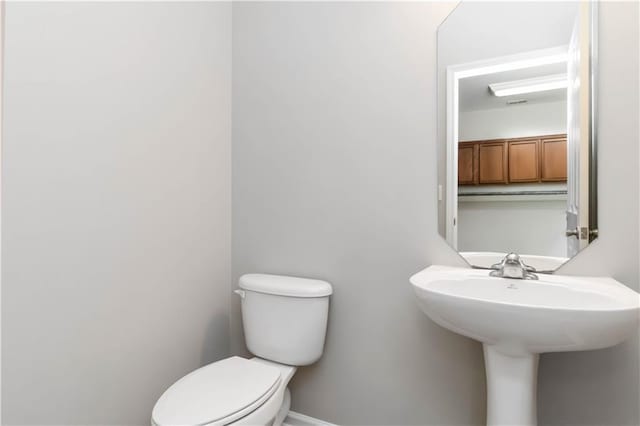 bathroom with toilet