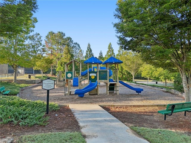 view of community play area