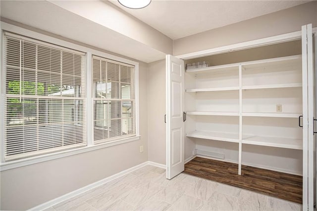 view of storage room
