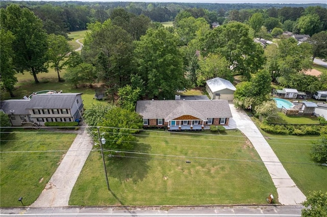 aerial view