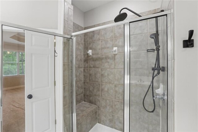 1215 Comet View Trl SE, Smyrna, GA 30082 - full bathroom featuring a shower stall