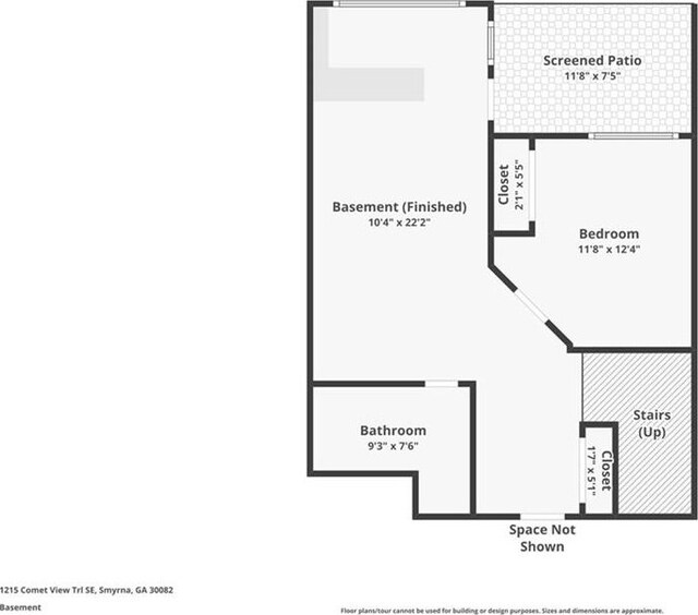 1215 Comet View Trl SE, Smyrna, GA 30082 - view of layout
