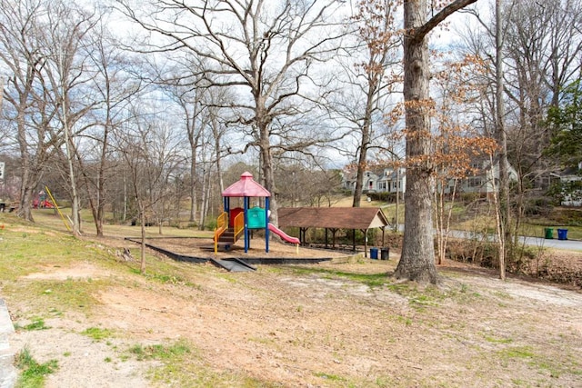 view of communal playground