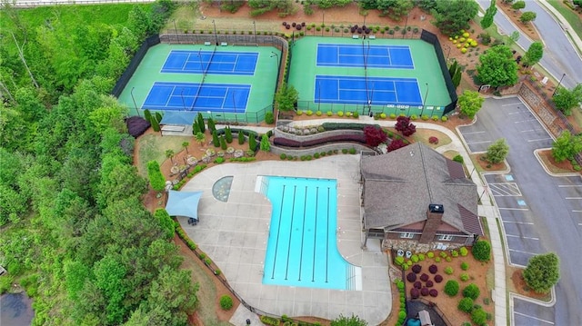 bird's eye view