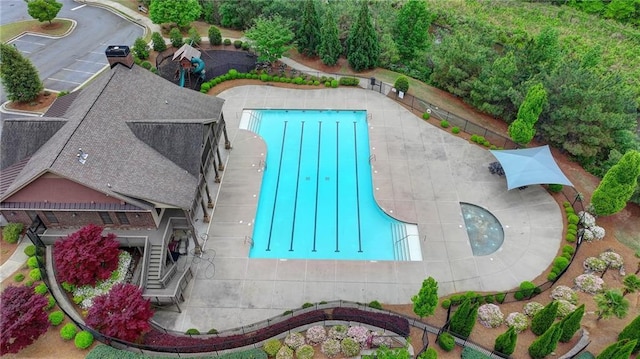 bird's eye view