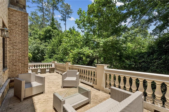 3113 Lenox Rd NE Unit 6, Atlanta, GA 30324 - deck with outdoor lounge area
