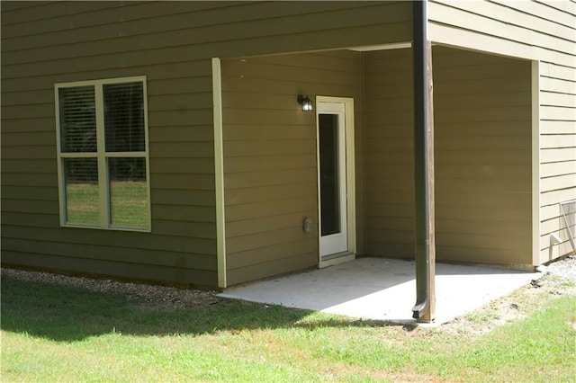 4417 Belcamp Rd, Fairburn, GA 30213 - view of exterior entry with a patio area