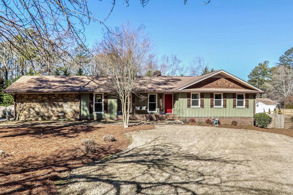 view of ranch-style house