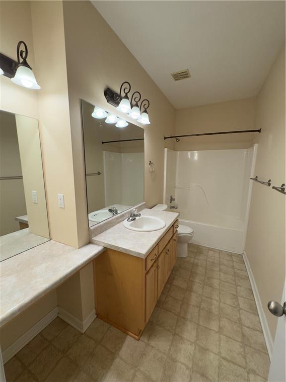 118 Pointe Cir, Dahlonega, GA 30533 - bathroom with shower / bath combination and vanity