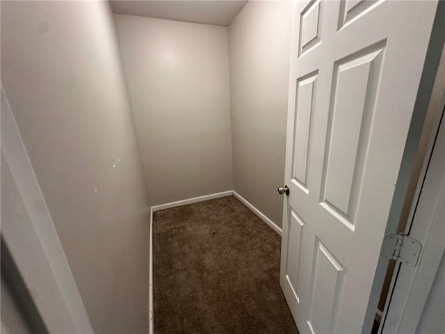 8 Hazel St, Porterdale, GA 30014 - hall with dark carpet and baseboards