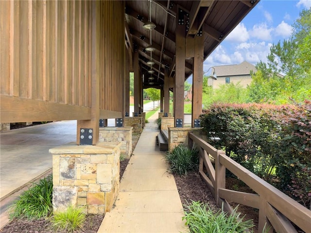 view of patio