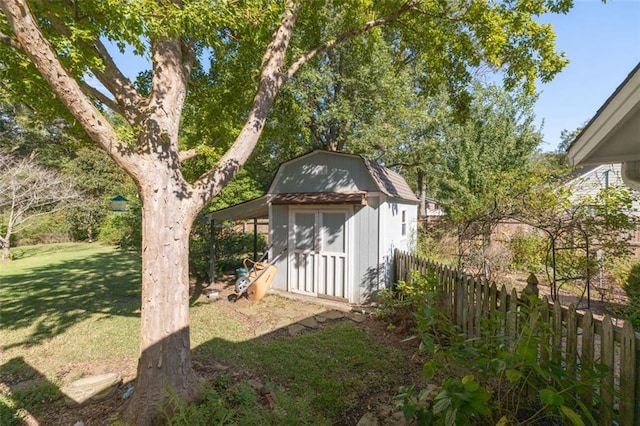 150 E Main St, Rutledge, GA 30663 - view of yard with a shed and an outdoor structure