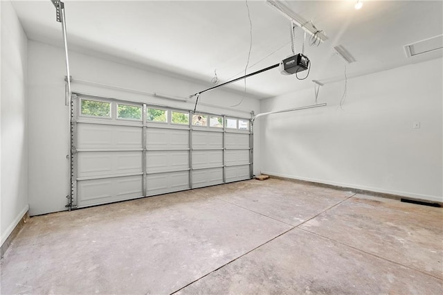 3684 Clearbrooke Way, Duluth, GA 30097 - garage with a garage door opener and baseboards