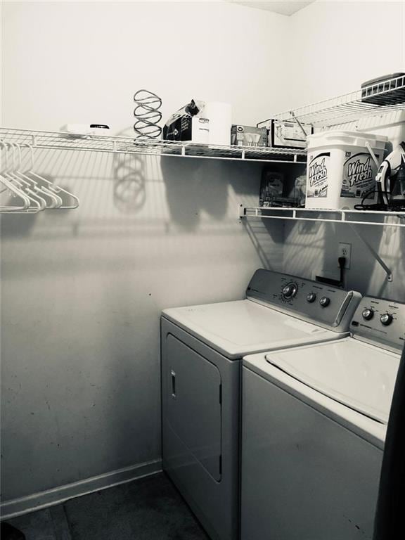 3554 Umatilla Ln SW, South Fulton, GA 30331 - laundry room with washer and dryer