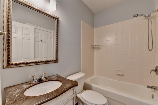 1723 Woodbow Path, Dacula, GA 30019 - bathroom featuring vanity and shower / bathtub combination