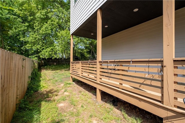 210 Locust St NE, Atlanta, GA 30317 - wooden terrace featuring fence