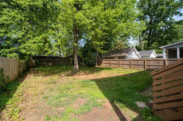 210 Locust St NE, Atlanta, GA 30317 - view of yard featuring a fenced backyard