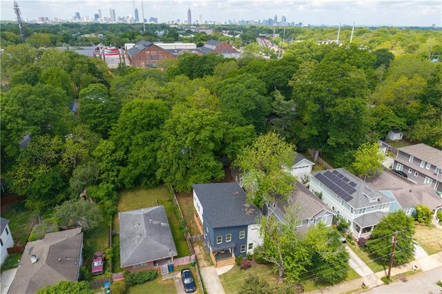 210 Locust St NE, Atlanta, GA 30317 - drone / aerial view with a city view