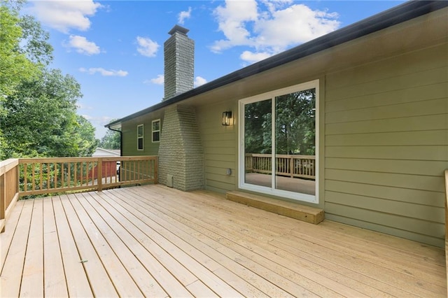 6142 Hutchins Dr, Buford, GA 30518 - view of wooden terrace