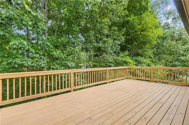 6142 Hutchins Dr, Buford, GA 30518 - view of wooden terrace