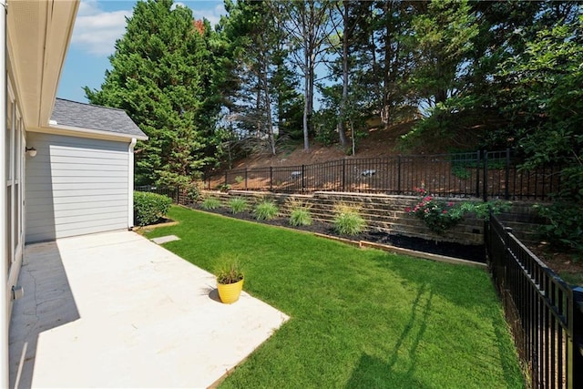 507 Bonneset Ct, Canton, GA 30114 - fenced backyard with a patio
