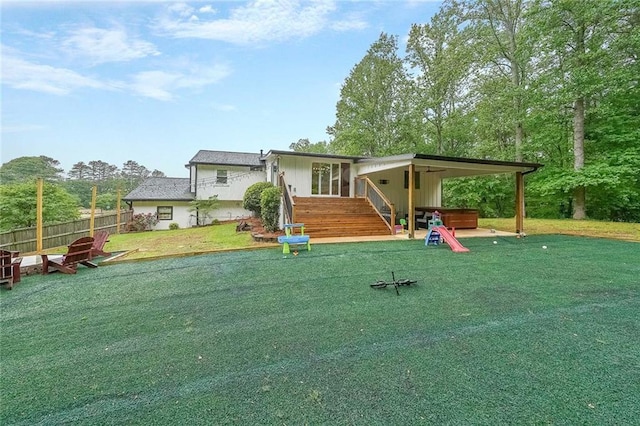 110 W Putnam Ferry Rd, Woodstock, GA 30189 - view of rear view of property