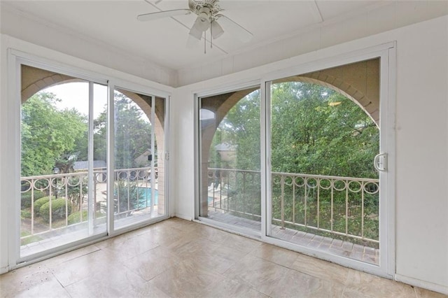 3236 Henderson Mill Rd Unit 1, Chamblee, GA 30341 - view of unfurnished sunroom