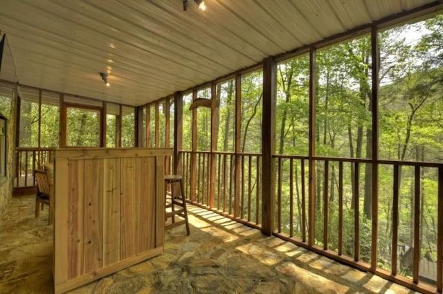 28452 Morganton Hwy, Suches, GA 30572 - sunroom with plenty of natural light
