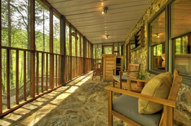 28452 Morganton Hwy, Suches, GA 30572 - view of sunroom