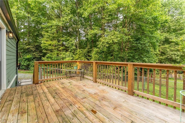 67 Gatewood Rd, Ellijay, GA 30540 - view of wooden deck