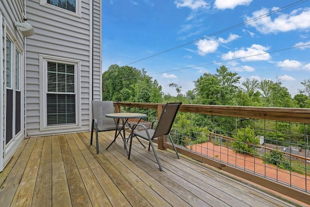 1663 Willow Way, Woodstock, GA 30188 - view of deck