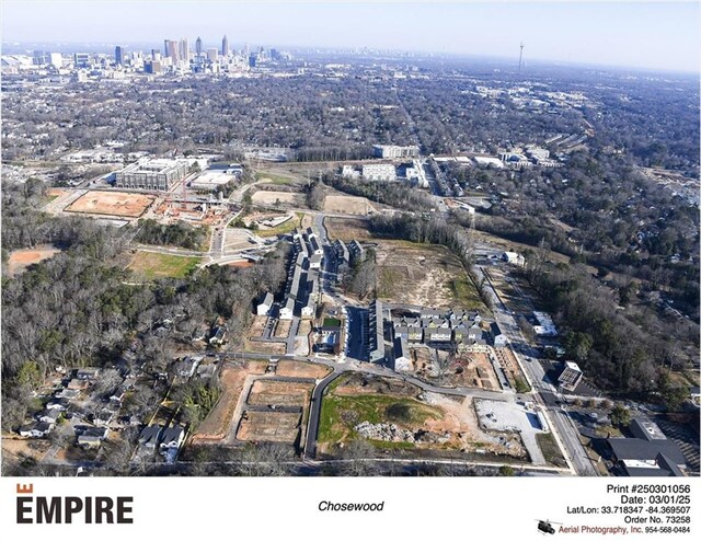 1427 Hazy Way Unit 310, Atlanta, GA 30315 - aerial overview of property's location featuring nearby urban area