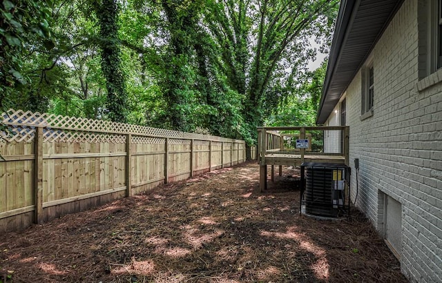 5640 Redan Cir, Stone Mountain, GA 30088 - fenced backyard with central AC