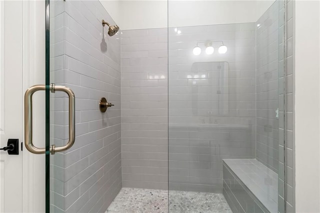 228 Idylwilde Way, Canton, GA 30115 - bathroom with a tile shower