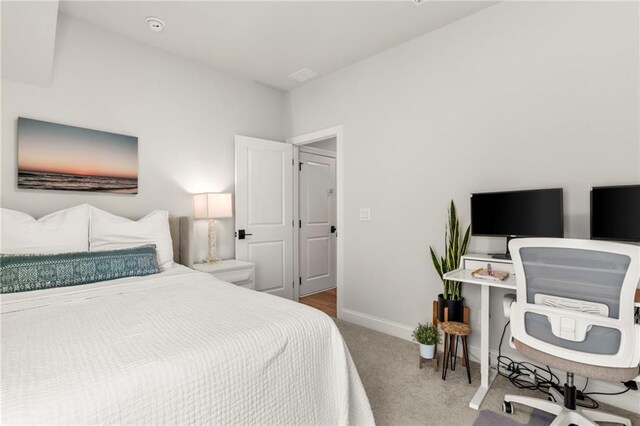 228 Idylwilde Way, Canton, GA 30115 - carpeted bedroom featuring baseboards