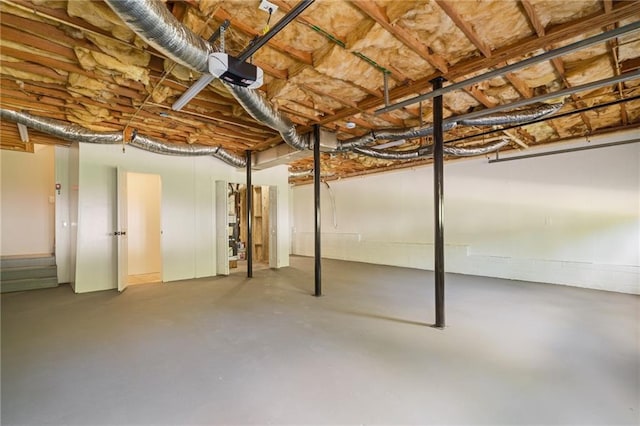201 Rustin Dr, Dallas, GA 30157 - view of unfinished basement