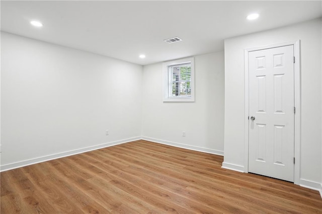 3455 Broxton Mill Way, Snellville, GA 30039 - basement featuring light wood-type flooring, baseboards, and recessed lighting