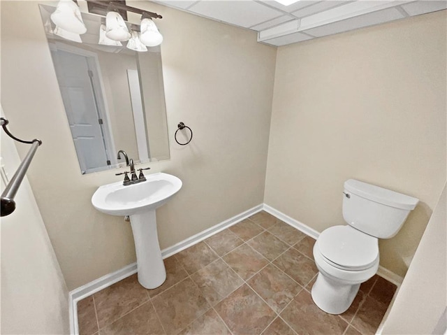 bathroom featuring toilet