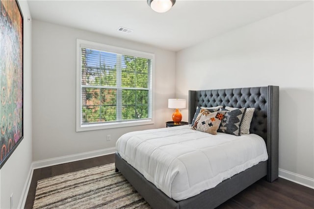 427 Burton Dr, Alpharetta, GA 30009 - bedroom with wood finished floors and baseboards