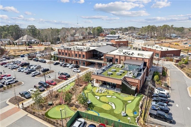 427 Burton Dr, Alpharetta, GA 30009 - drone / aerial view
