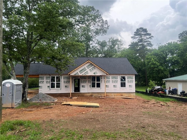 304 Cash Town Rd, Aragon, GA 30104 - view of front of house featuring roof with shingles