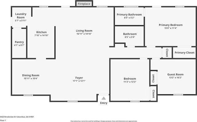 view of layout