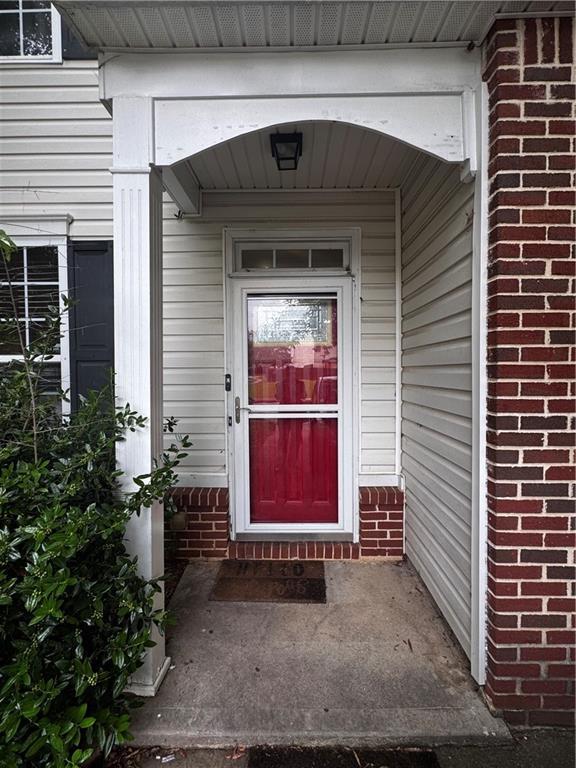 4018 Carisbrook Dr, Union City, GA 30291 - view of exterior entry with brick siding