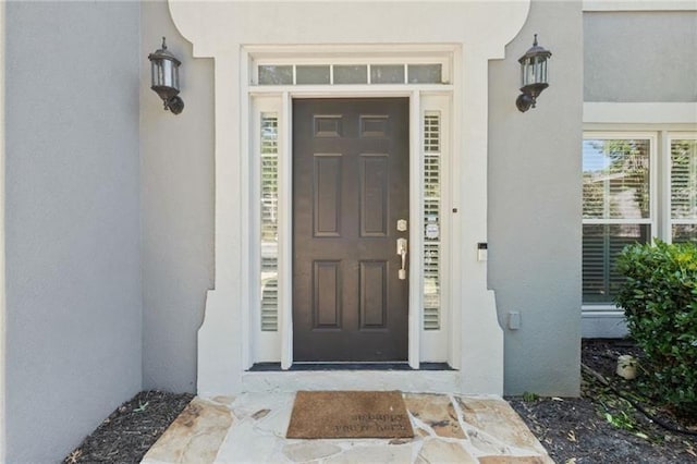 view of property entrance