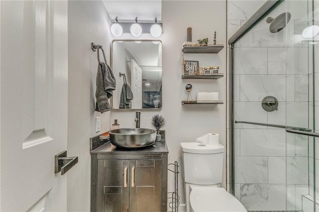 323 Schoolhouse Rd, Rockmart, GA 30153 - full bath with vanity and a stall shower