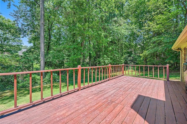 3592 Midvale Cv, Tucker, GA 30084 - wooden terrace with a yard